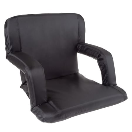 Hastings Home Stadium Seat Cushion, Portable Padded Bleacher Chair with 6 Reclining Positions 178156YFP